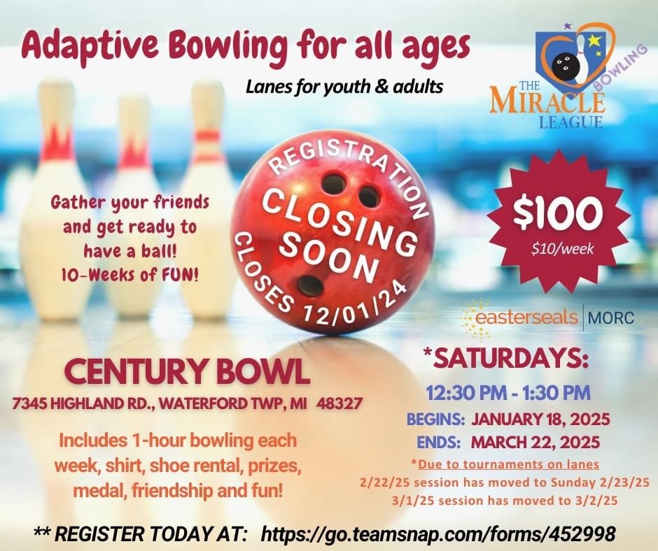 adaptive bowling for all ages